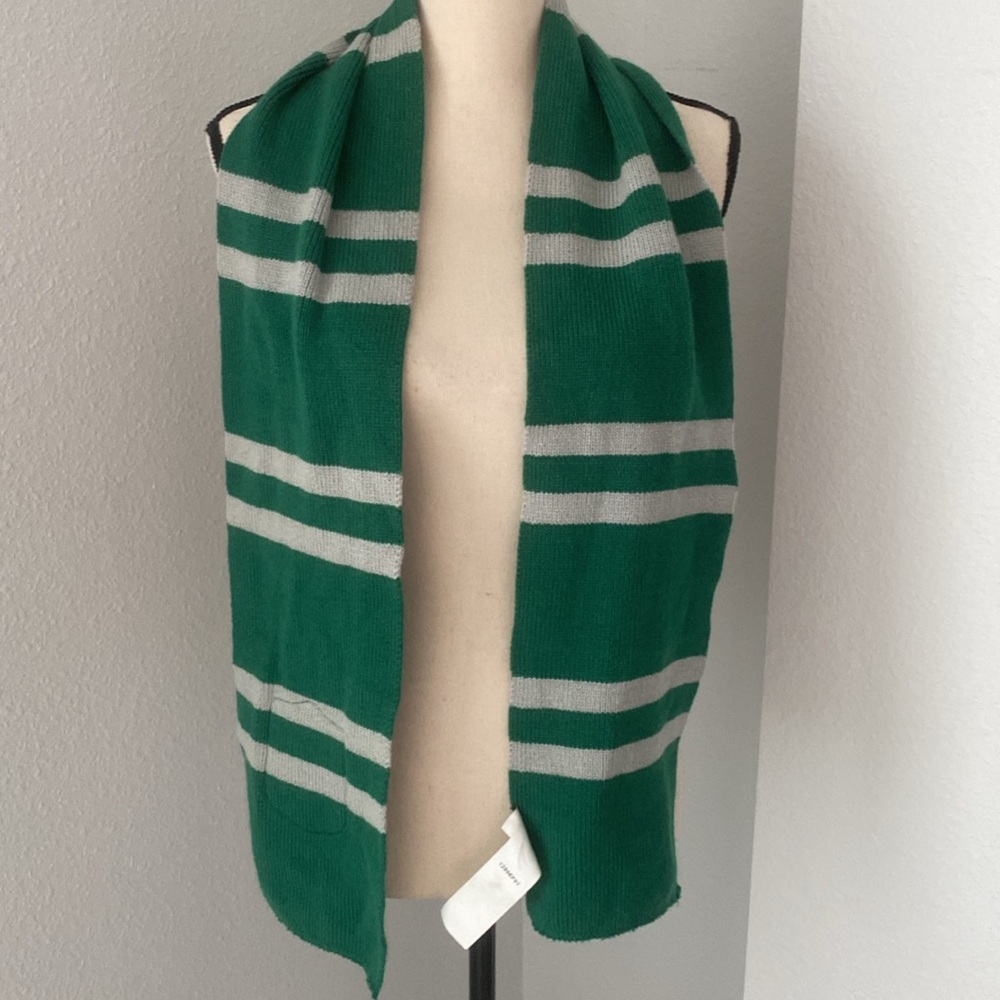 Adult And Kids Harry Potter Slytherin Halloween Costume Scarf - Picture 7 of 9
